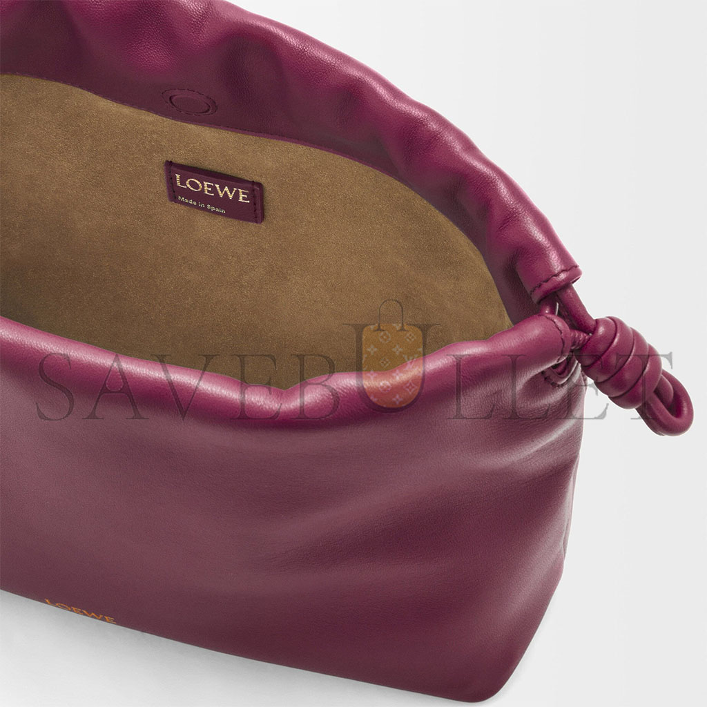 LOEWE MEDIUM FLAMENCO PURSE IN MELLOW NAPPA LAMBSKIN 0011092590 (30*20*10.5cm)